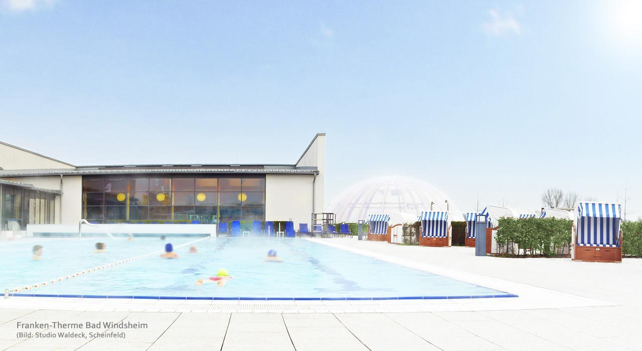 Vital Hotel An Der Therme Gmbh Bad Windsheim Exterior foto